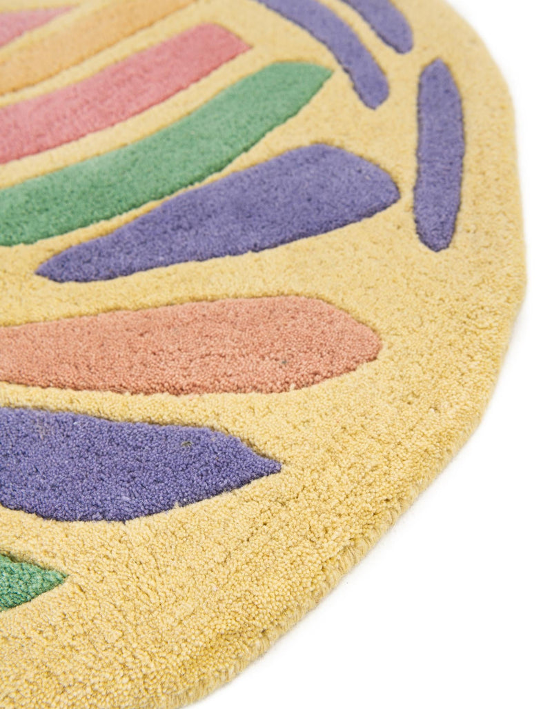 Whimsy Wonders Wool Collection Area Rug - Ocean Rectangle Multi lifestyle 12