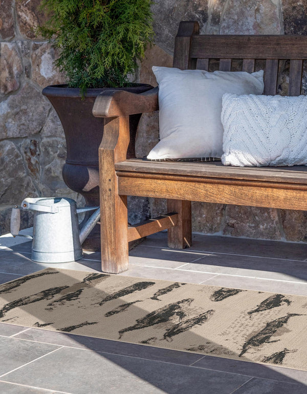 Seaside Haven Rugs Collection Area Rug - Seabreeze Runner Beige lifestyle 49