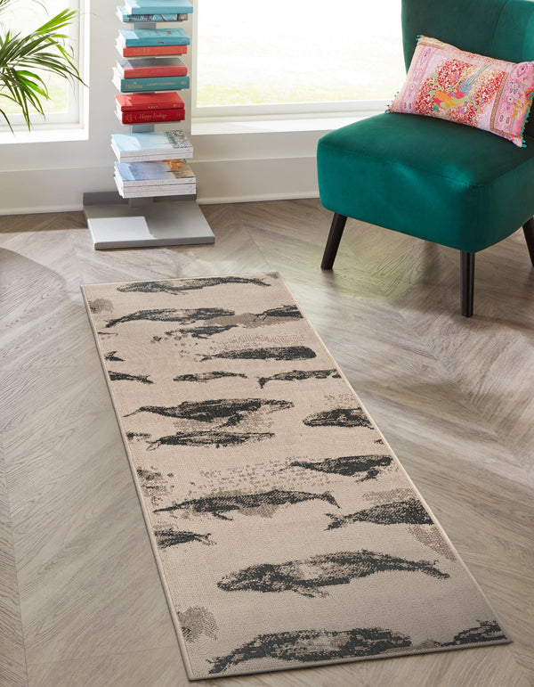 Seaside Haven Rugs Collection Area Rug - Seabreeze Runner Beige lifestyle 52