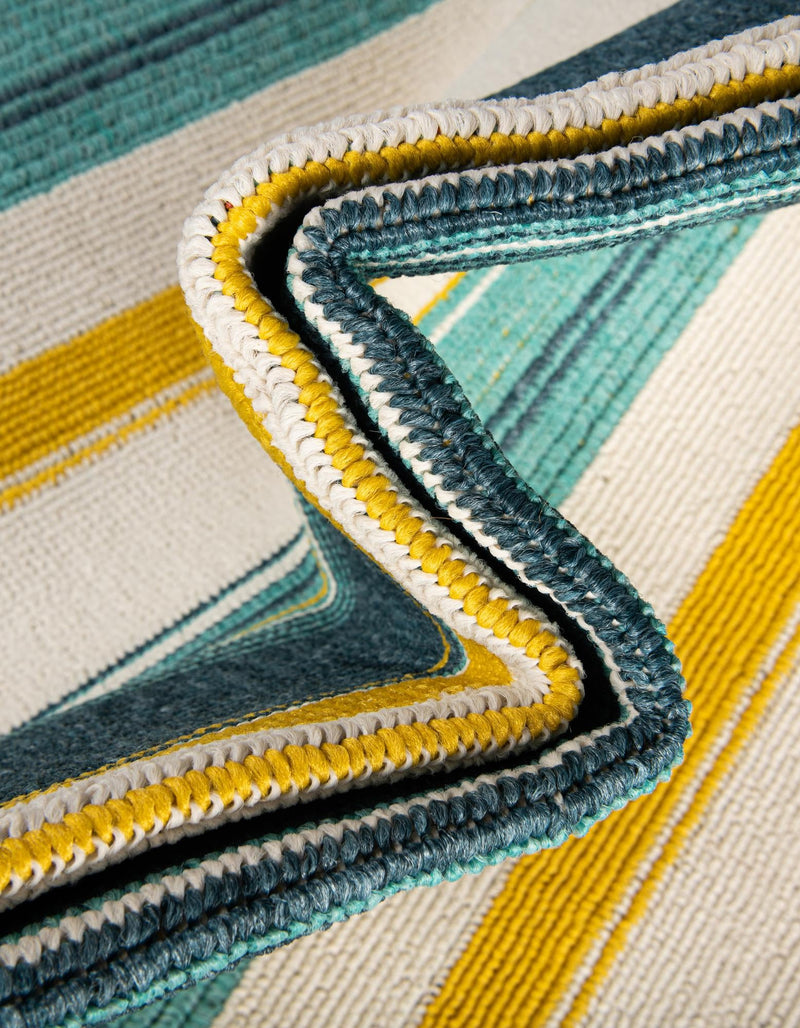 Terrace Fringe Collection Area Rug - Veranda Runner Multi lifestyle 46