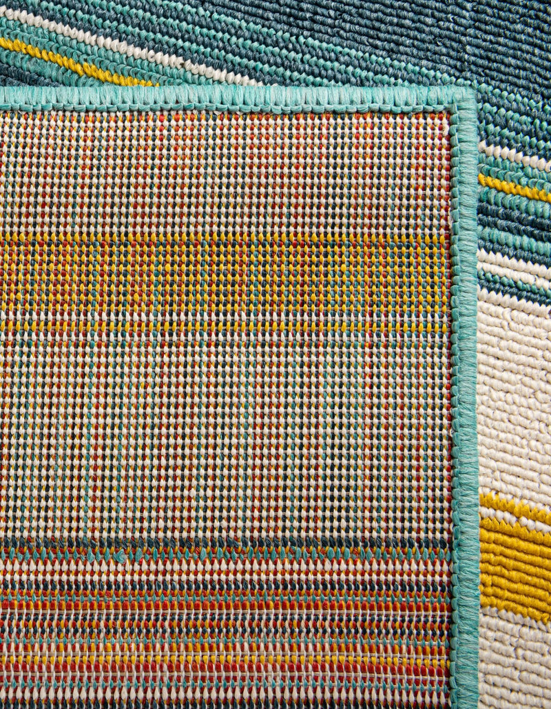Terrace Fringe Collection Area Rug - Veranda Runner Multi lifestyle 47
