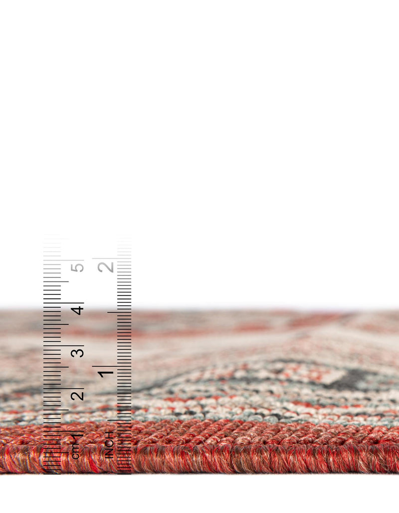 Patio Heritage Collection Area Rug - Veranda Runner Multi lifestyle 42