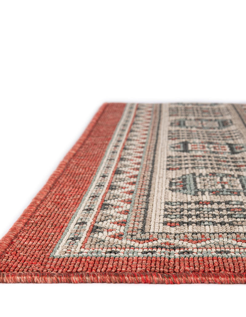 Patio Heritage Collection Area Rug - Veranda Runner Multi lifestyle 44