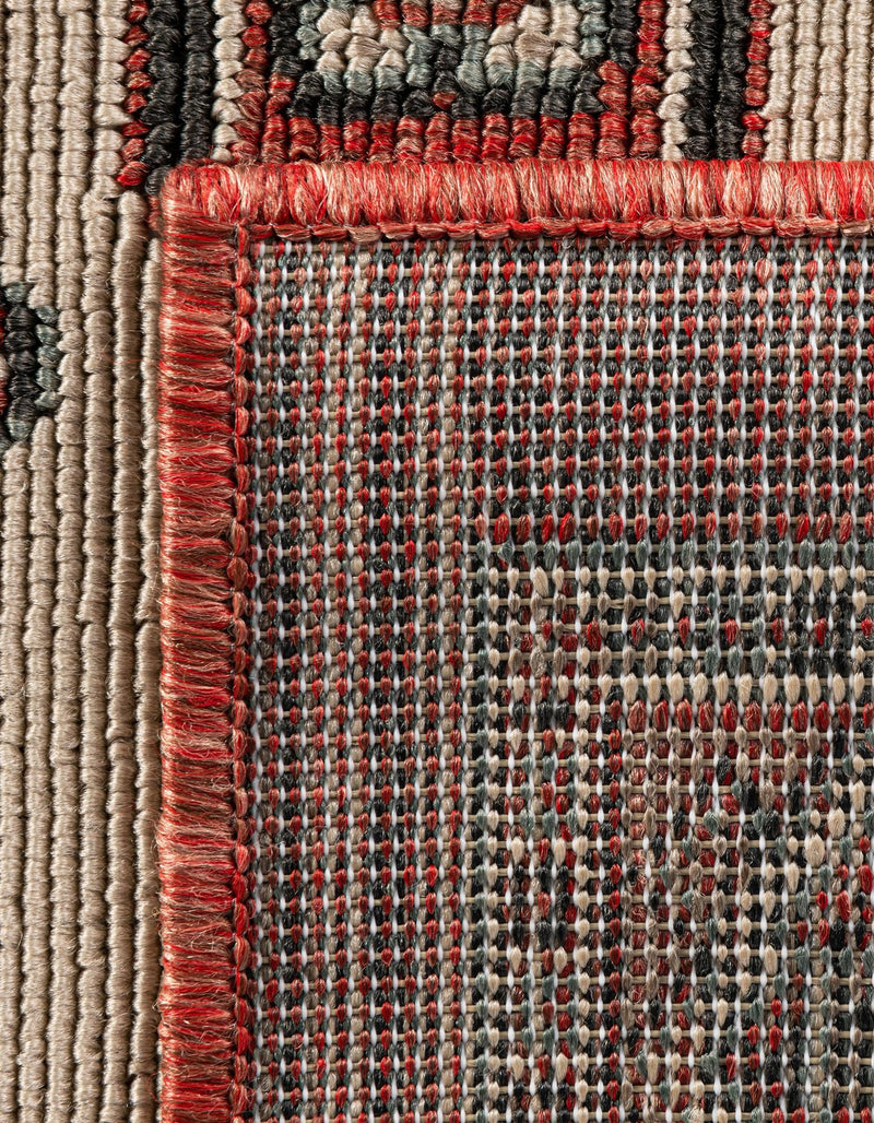 Patio Heritage Collection Area Rug - Veranda Runner Multi lifestyle 47
