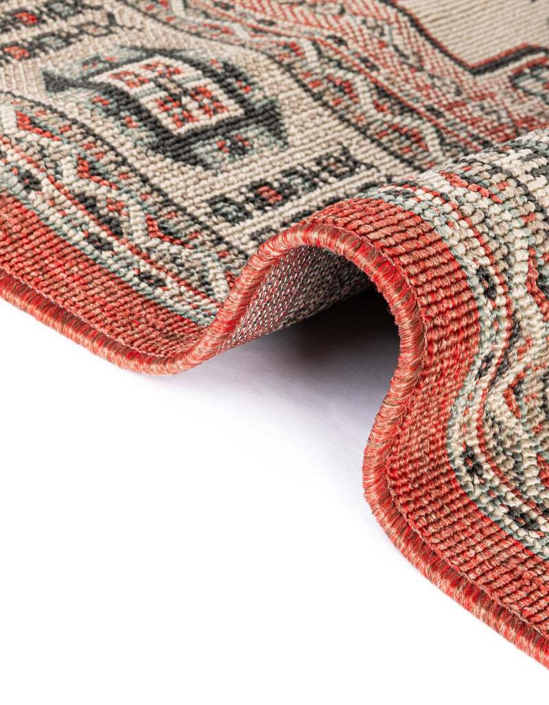 Patio Heritage Collection Area Rug - Veranda Runner Multi lifestyle 49