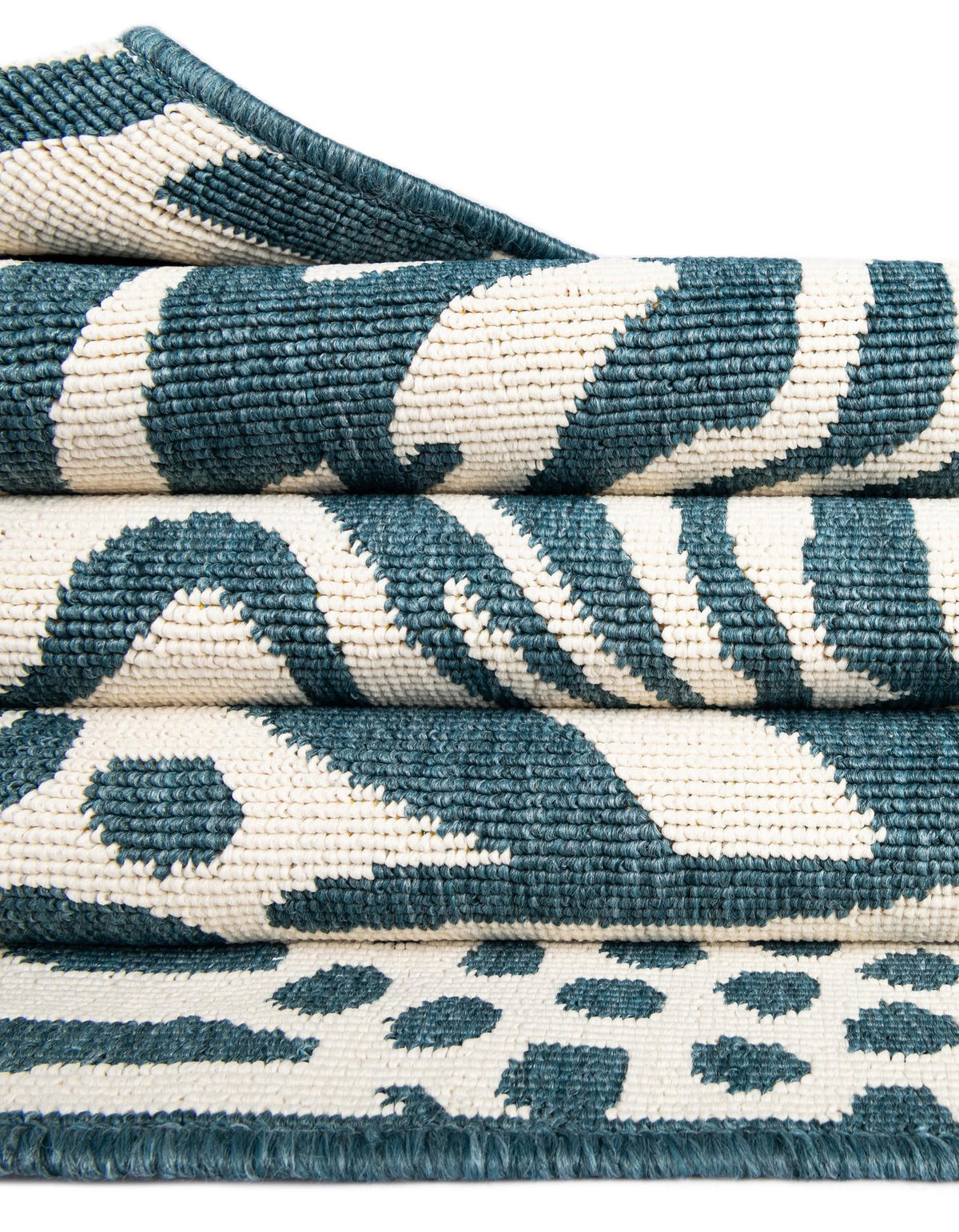 Savannah Escape Collection Area Rug - Masai Runner Navy Blue and Ivory lifestyle 53