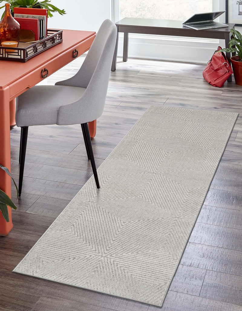 Catalina Cove Outdoor Collection Area Rug - Hermosa Runner Gray lifestyle 58