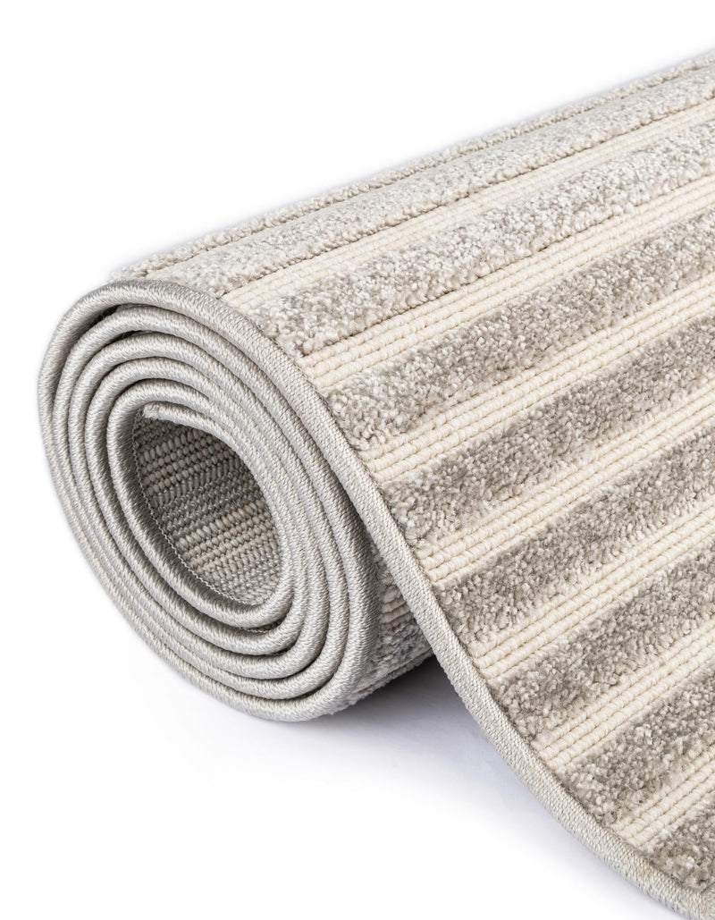 Catalina Cove Outdoor Collection Area Rug - Zuma Rectangle Gray lifestyle 73