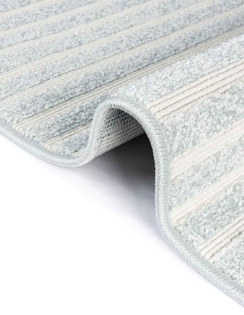 Catalina Cove Outdoor Collection Area Rug - Zuma Rectangle Light Blue lifestyle 66