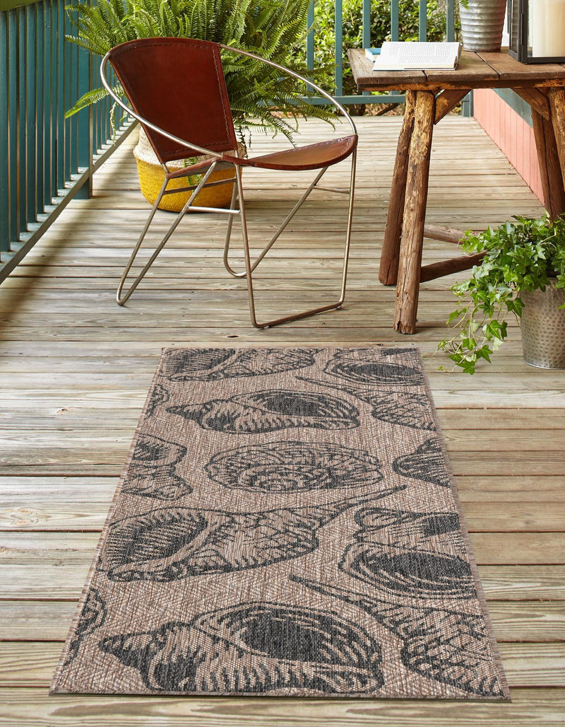 Seaside Haven Rugs Collection Area Rug - Lighthouse (Brown and Black) Runner Brown and Black lifestyle 12
