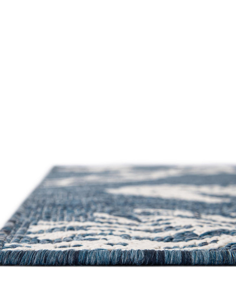 Seaside Haven Rugs Collection Area Rug - Wavecrest Runner Navy Blue lifestyle 13