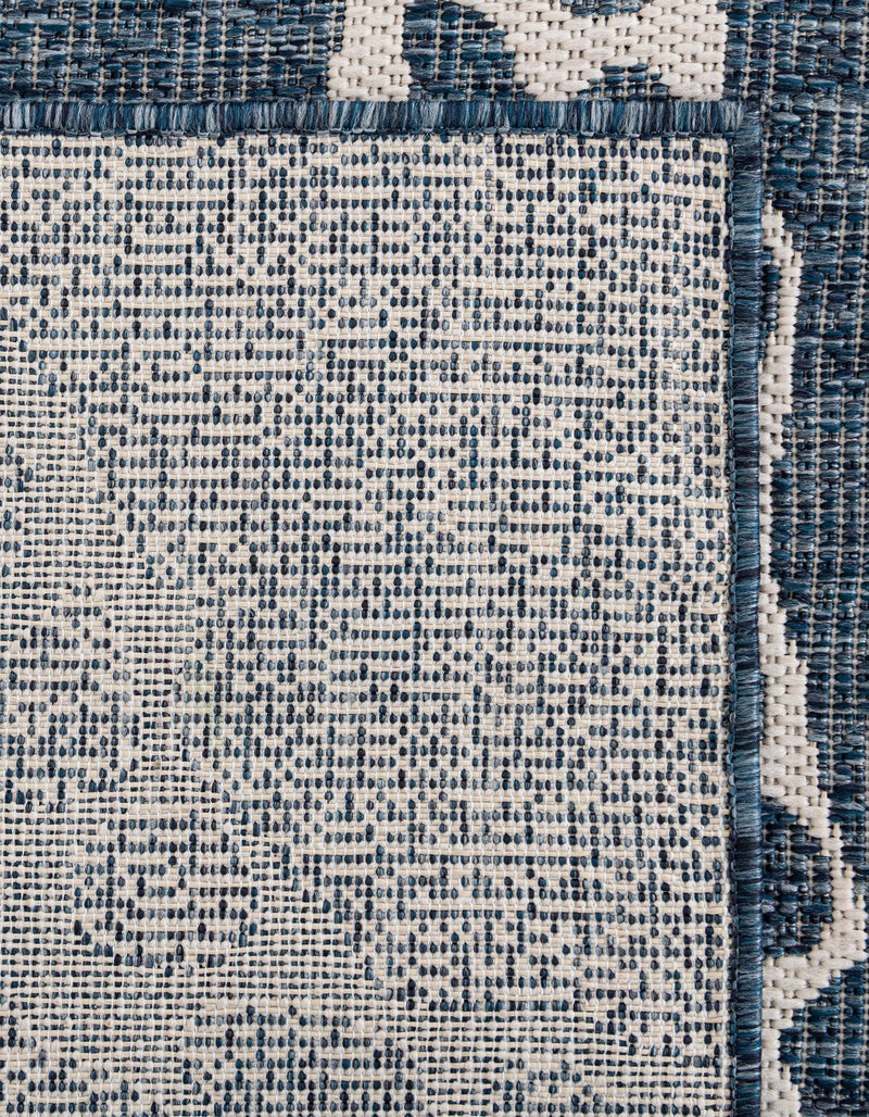Seaside Haven Rugs Collection Area Rug - Wavecrest Runner Navy Blue lifestyle 15
