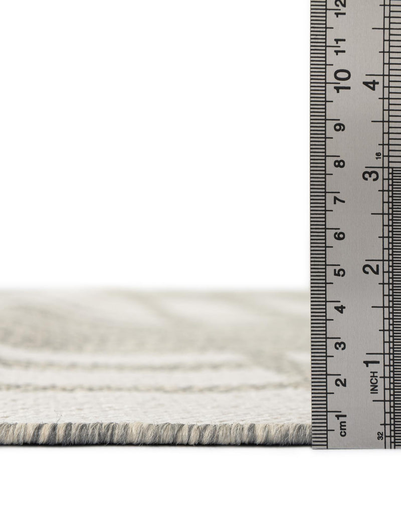Patio Plaid Collection Area Rug - Terrace Square Gray lifestyle 18