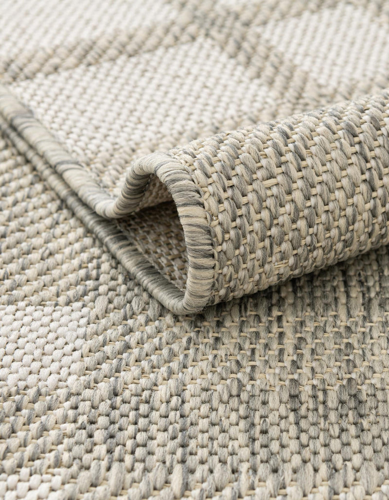 Patio Plaid Collection Area Rug - Terrace Square Gray lifestyle 19