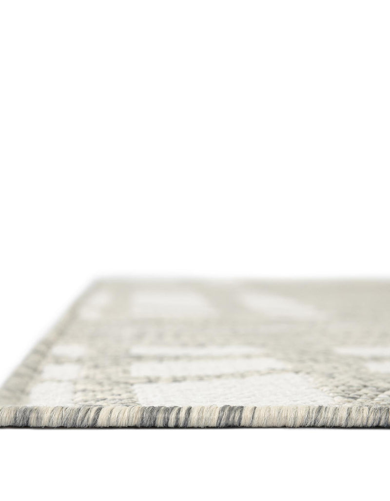 Patio Plaid Collection Area Rug - Terrace Square Gray lifestyle 20