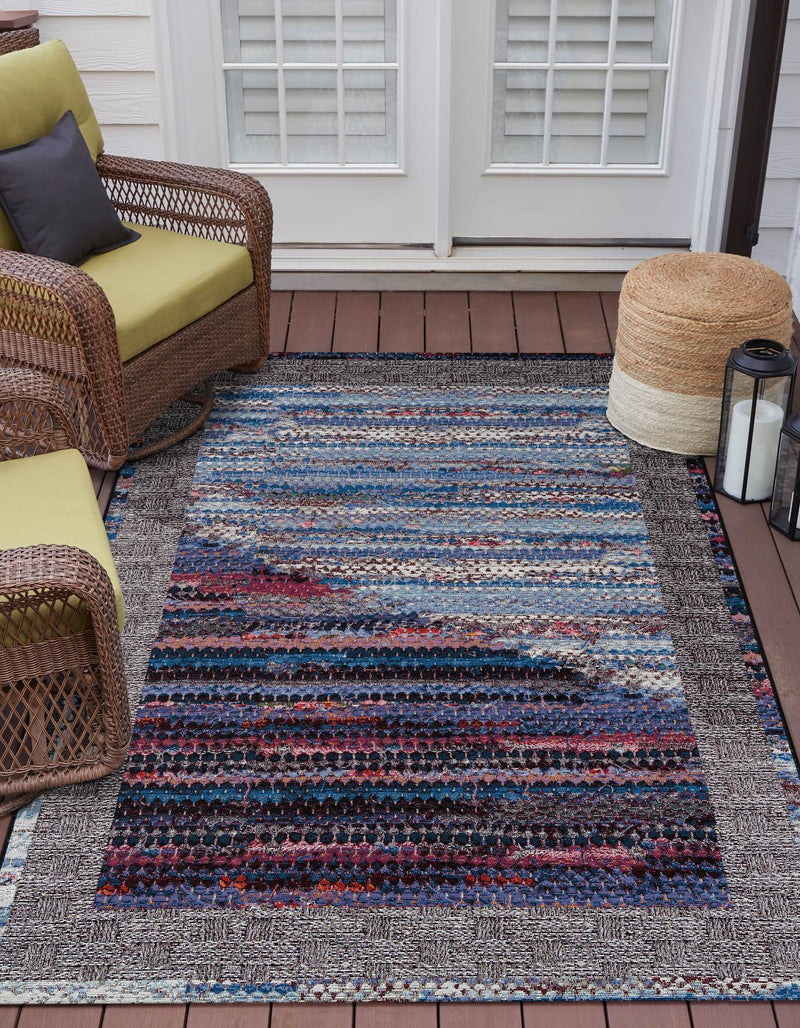 Urban Terrace Collection Area Rug - Oasis Rectangle Multi lifestyle 4