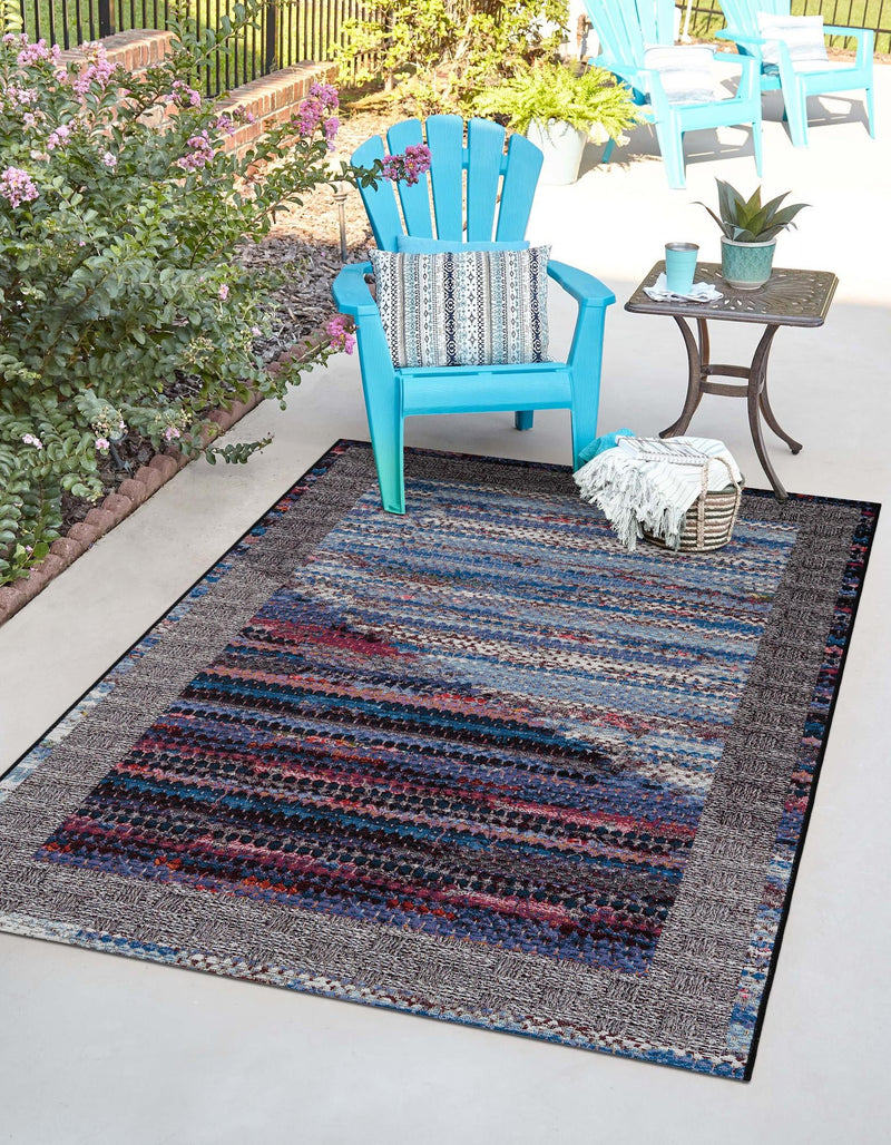 Urban Terrace Collection Area Rug - Oasis Rectangle Multi lifestyle 8