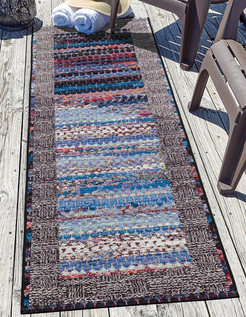 Urban Terrace Collection Area Rug - Oasis Runner Multi lifestyle 31