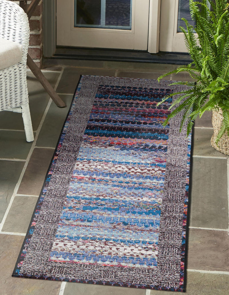 Urban Terrace Collection Area Rug - Oasis Runner Multi lifestyle 37