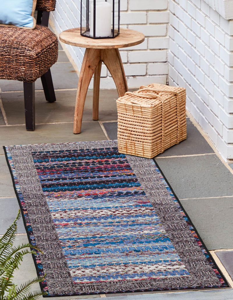 Urban Terrace Collection Area Rug - Oasis Runner Multi lifestyle 43