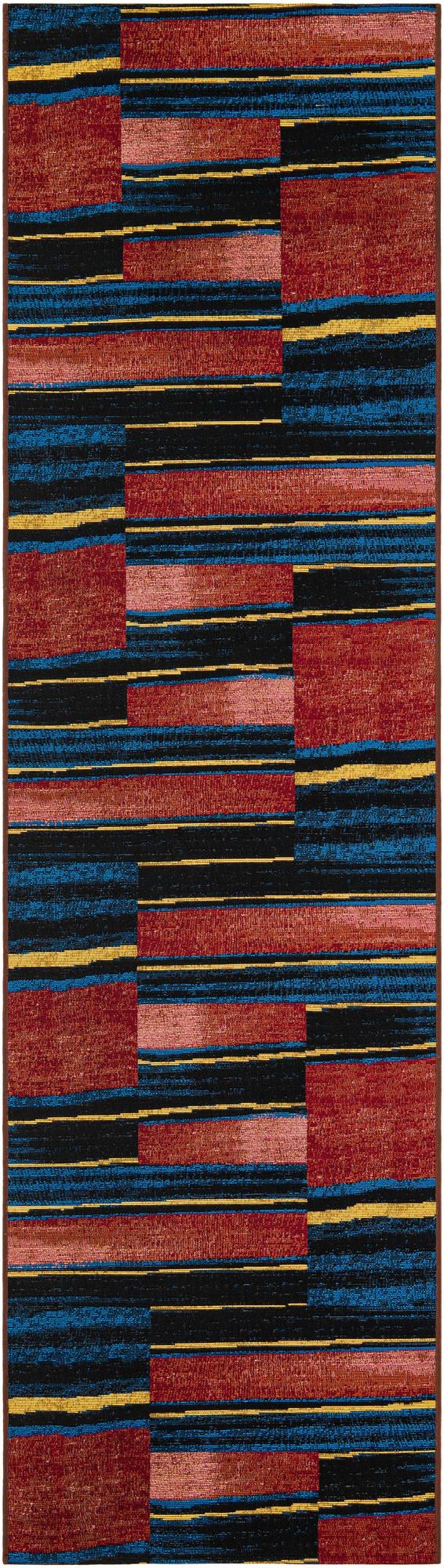 Urban Terrace Collection Area Rug - Courtyard Runner Multi lifestyle 22