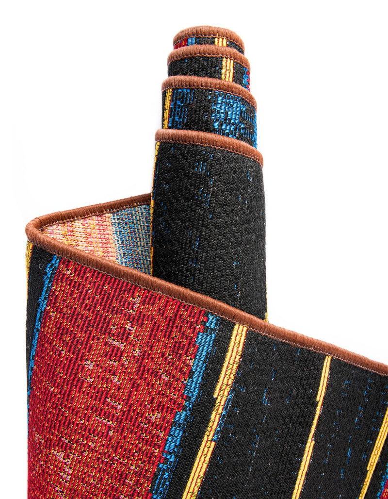 Urban Terrace Collection Area Rug - Courtyard Rectangle Multi lifestyle 18
