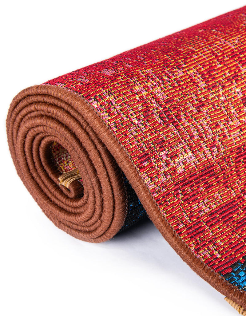 Urban Terrace Collection Area Rug - Courtyard Rectangle Multi lifestyle 19
