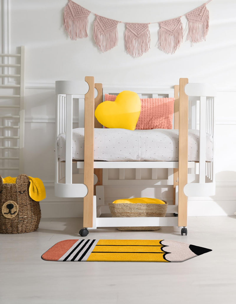 Whimsy Wonders Wool Collection Area Rug - Horizon Runner Multi lifestyle 5