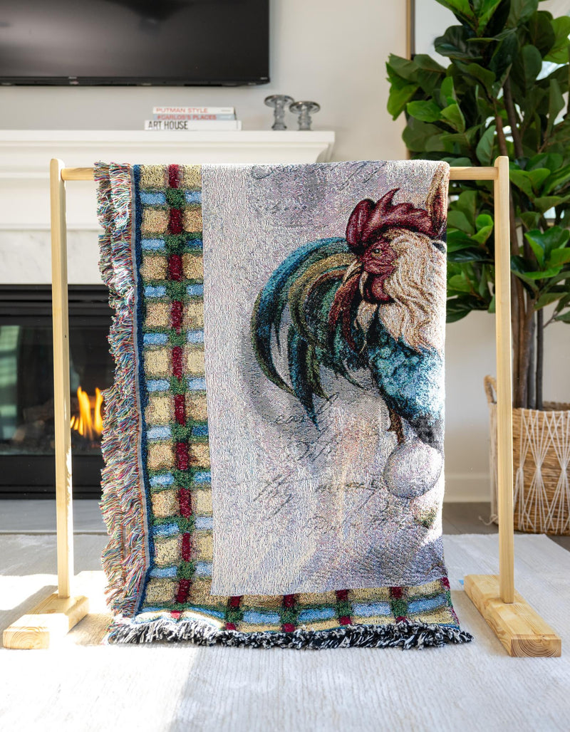 Fleece Haven Collection Area Rug - Vail Rectangle Multi lifestyle 4