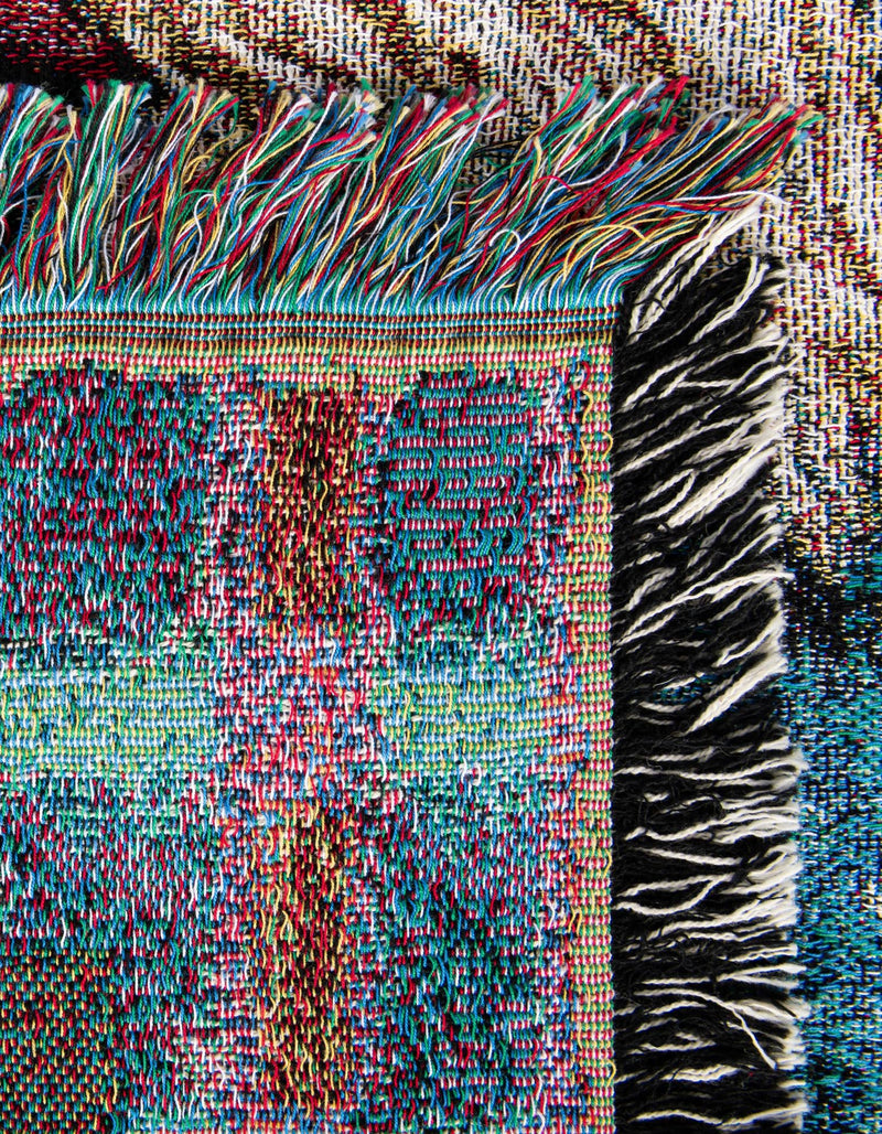 Fleece Haven Collection Area Rug - Vail Rectangle Multi lifestyle 10