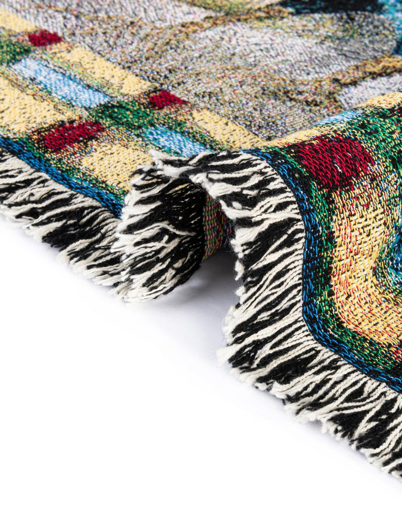 Fleece Haven Collection Area Rug - Vail Rectangle Multi lifestyle 11
