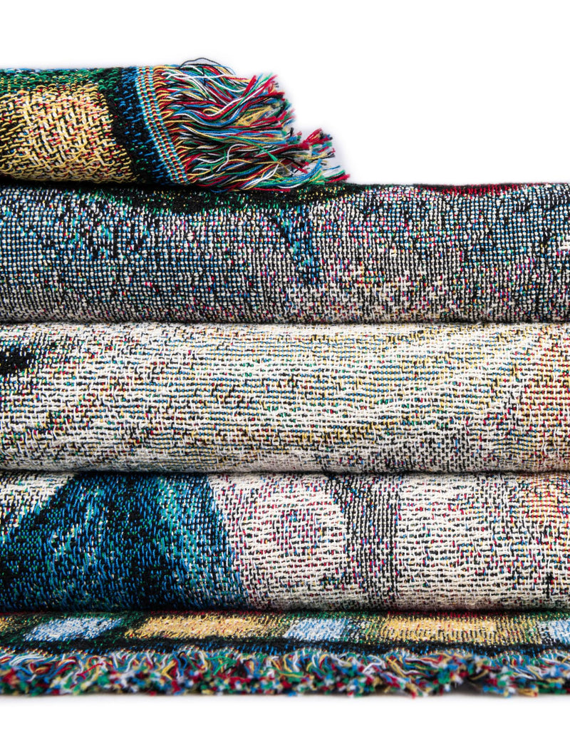 Fleece Haven Collection Area Rug - Vail Rectangle Multi lifestyle 15