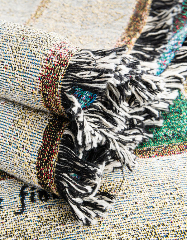 Fleece Haven Collection Area Rug - Ironwood Rectangle Multi lifestyle 13
