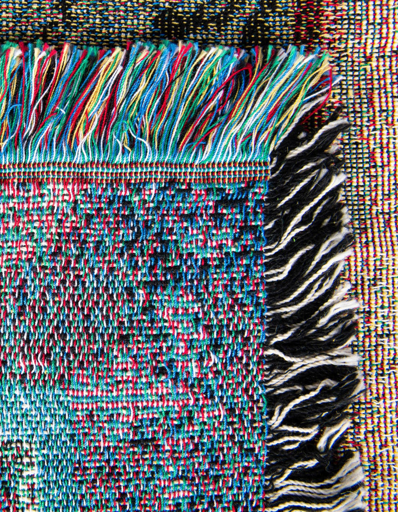 Fleece Haven Collection Area Rug - Quitman Rectangle Multi lifestyle 10