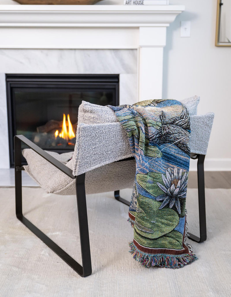 Fleece Haven Collection Area Rug - Telluride Rectangle Multi lifestyle 2