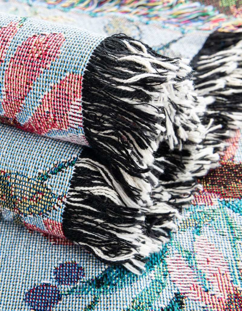 Fleece Haven Collection Area Rug - Missoula Rectangle Multi lifestyle 14