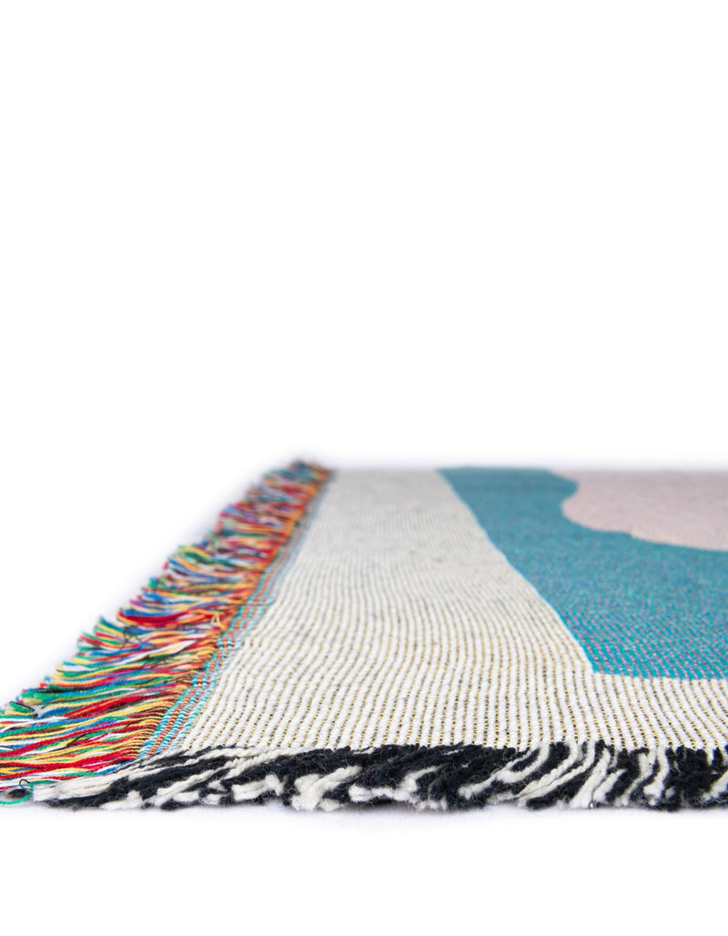 Fleece Haven Collection Area Rug - Pipestone Rectangle Multi lifestyle 8