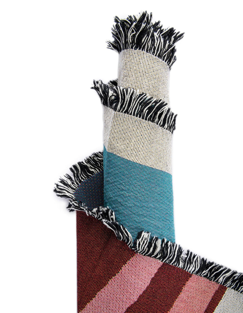 Fleece Haven Collection Area Rug - Pipestone Rectangle Multi lifestyle 12