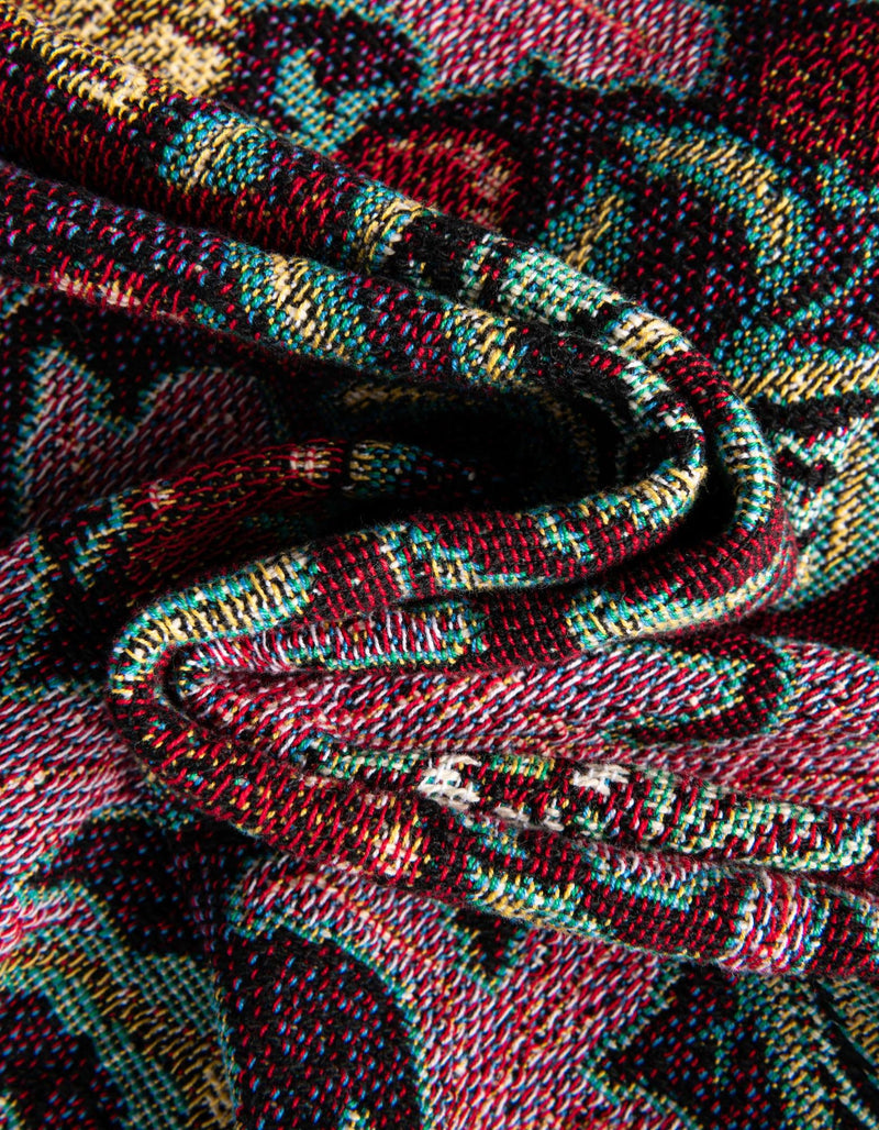 Fleece Haven Collection Area Rug - Klamath Rectangle Multi lifestyle 9