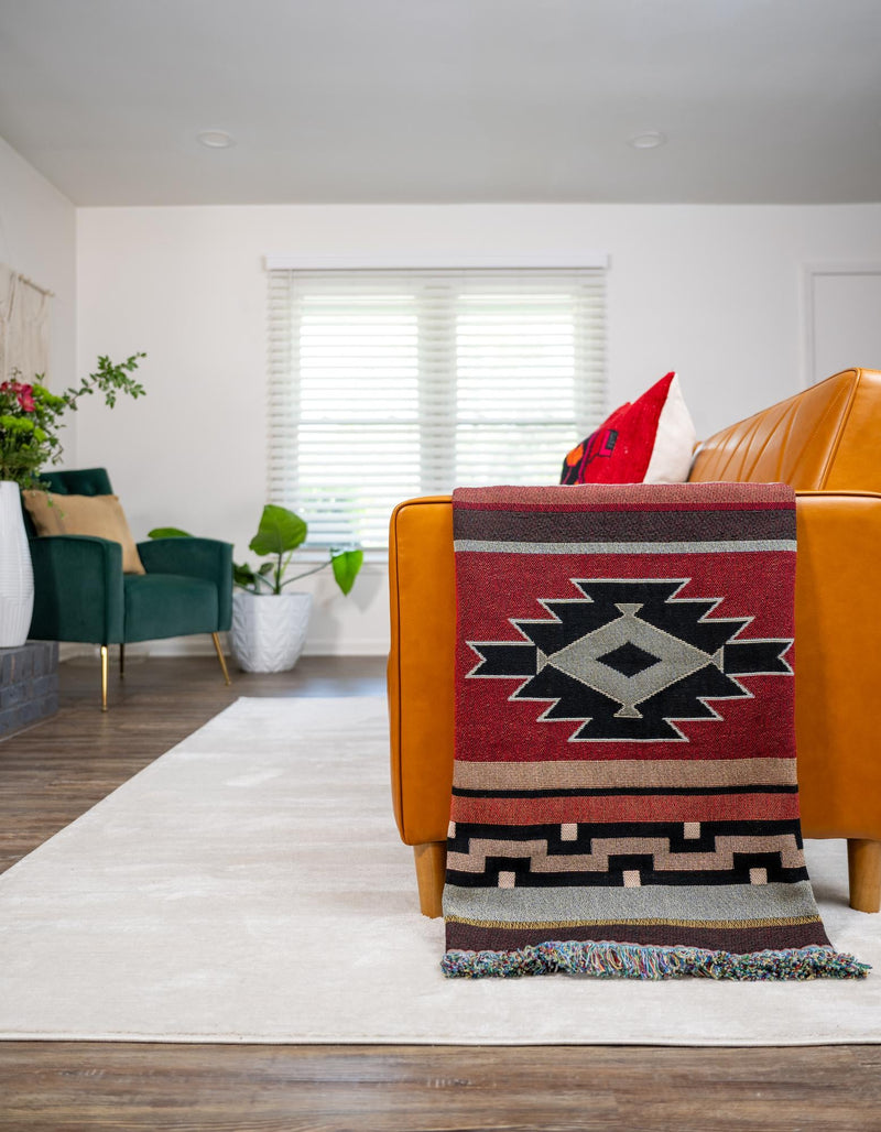 Fleece Haven Collection Area Rug - Sheridan Rectangle Multi lifestyle 3