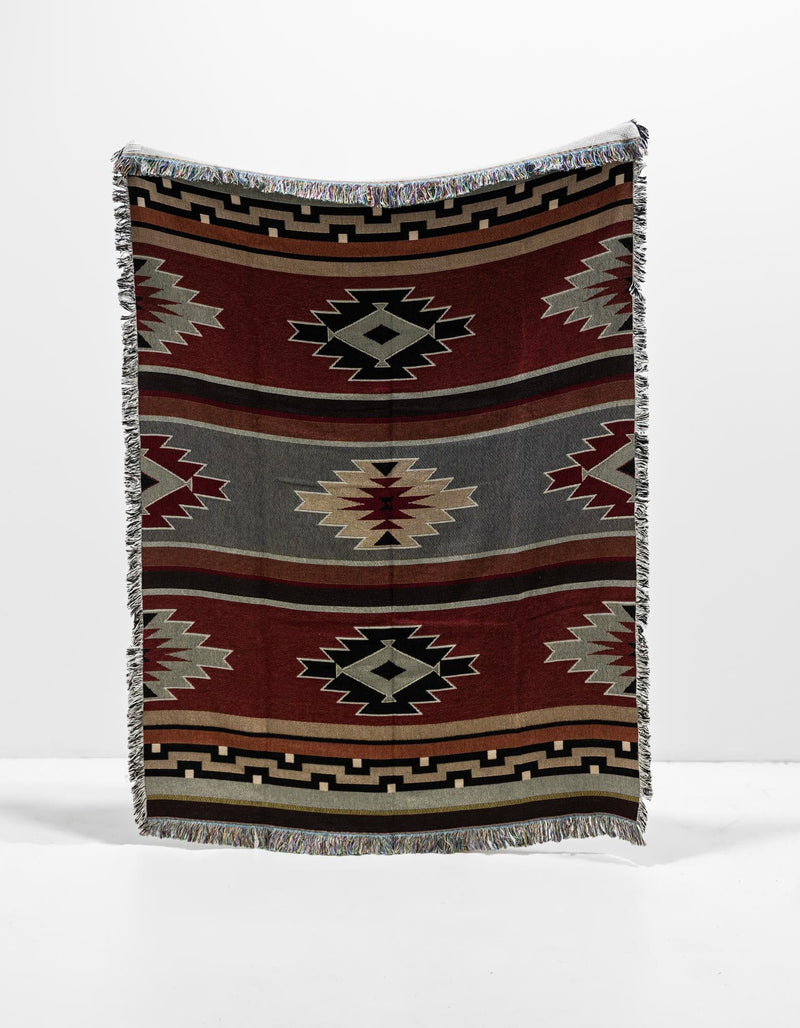 Fleece Haven Collection Area Rug - Sheridan Rectangle Multi lifestyle 5