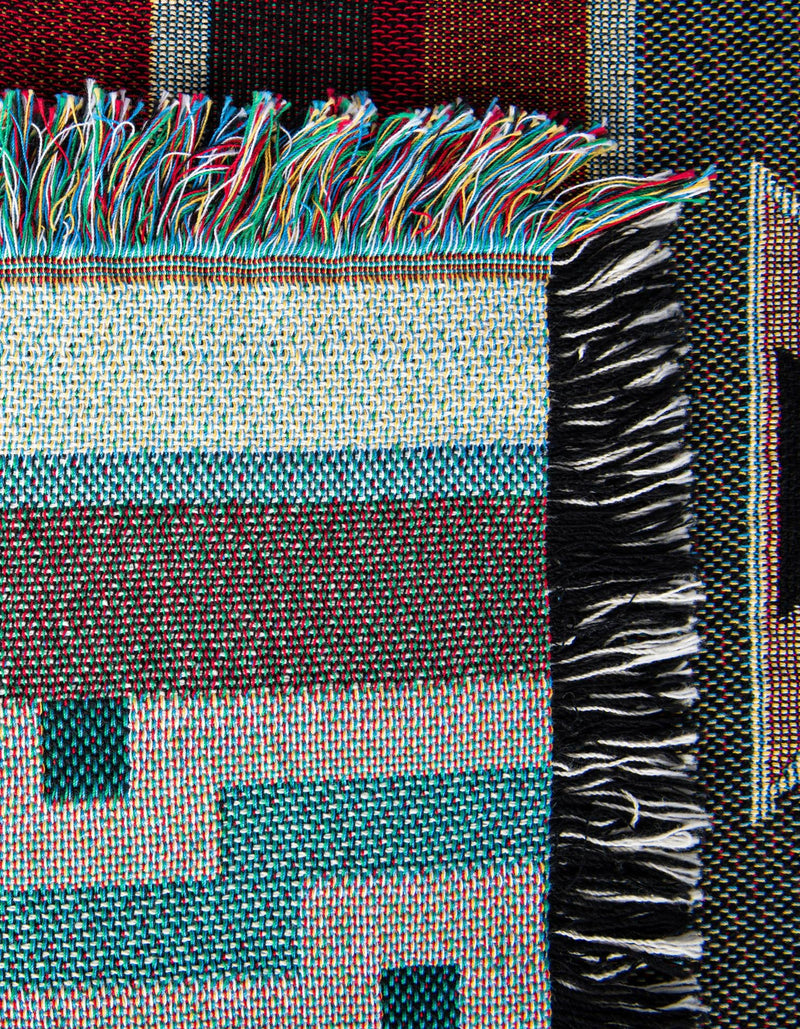 Fleece Haven Collection Area Rug - Sheridan Rectangle Multi lifestyle 10
