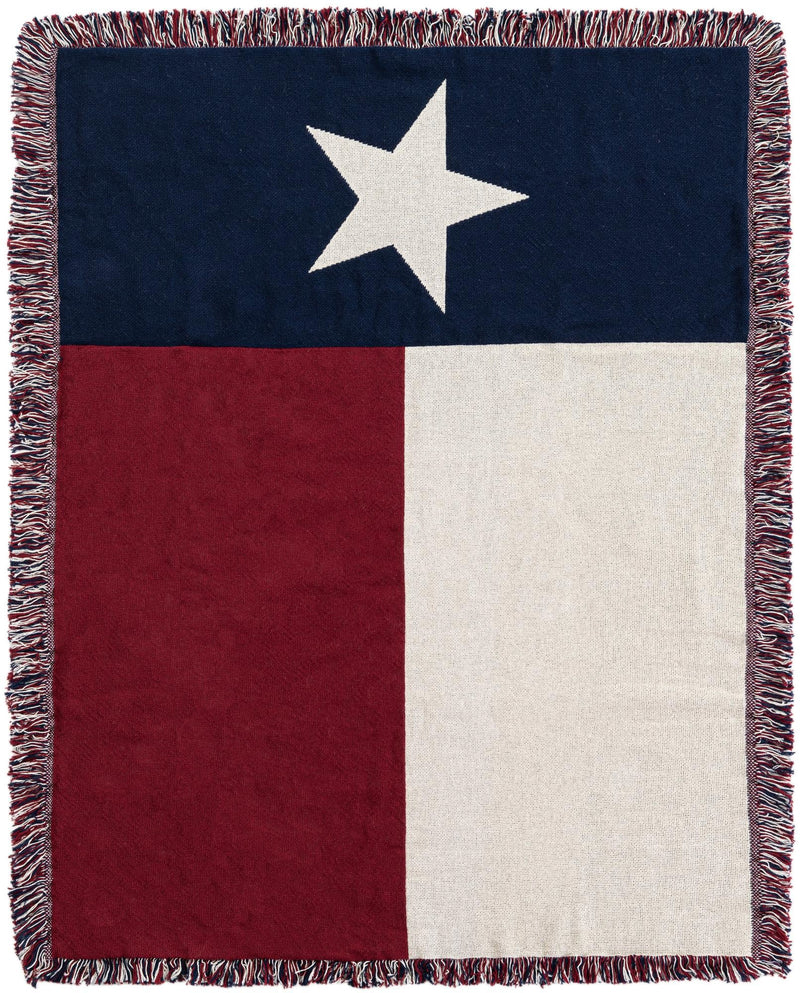 Fleece Haven Collection Area Rug - Helena Rectangle Red and Blue Main