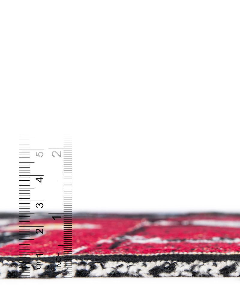 Fleece Haven Collection Area Rug - Juneau Rectangle Multi lifestyle 6
