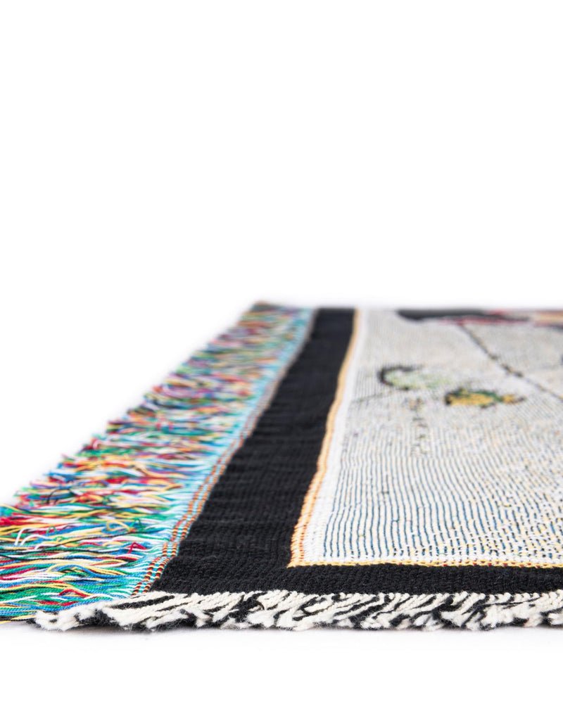 Fleece Haven Collection Area Rug - Juneau Rectangle Multi lifestyle 8