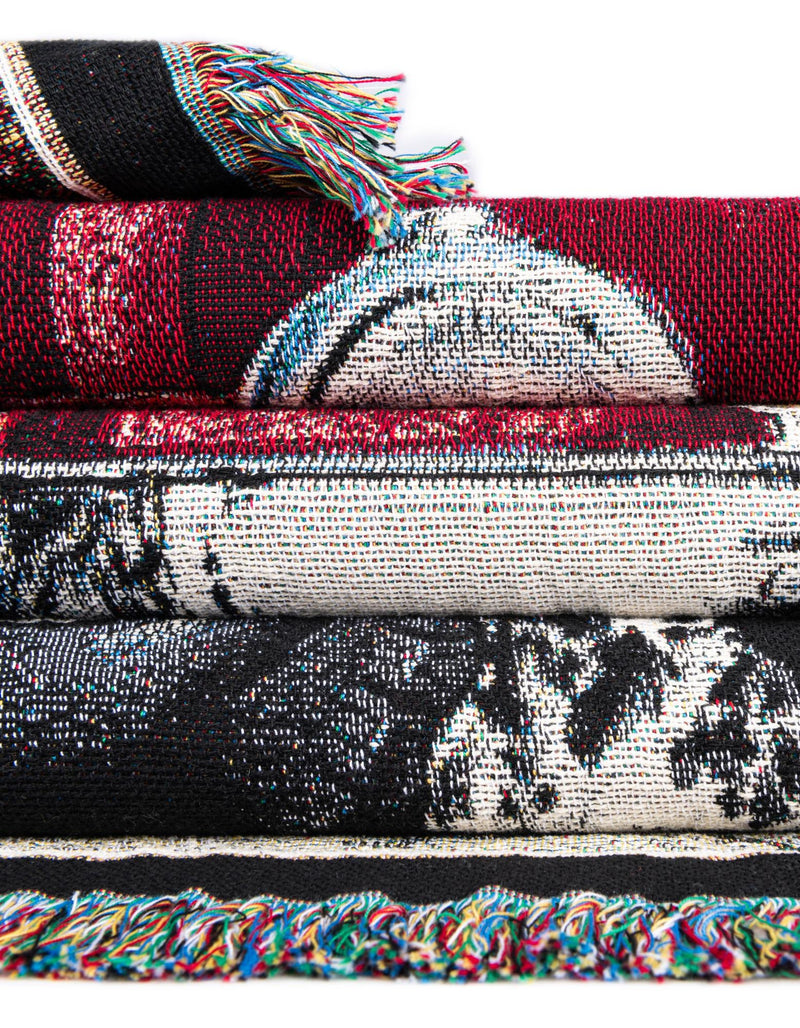 Fleece Haven Collection Area Rug - Juneau Rectangle Multi lifestyle 15