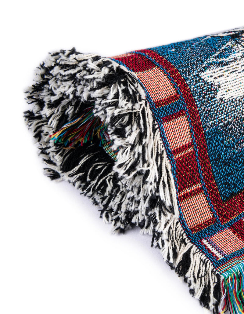 Fleece Haven Collection Area Rug - Phoenix Rectangle Blue lifestyle 13