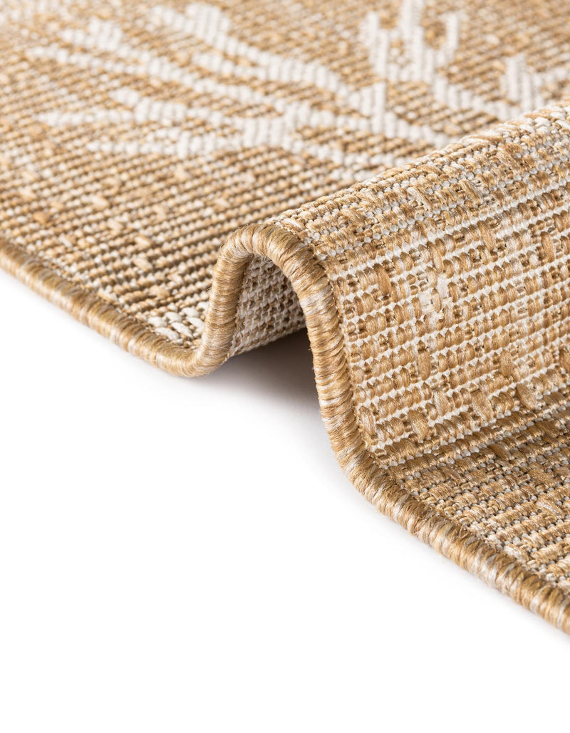 Seaside Haven Rugs Collection Area Rug - Wavecrest Square Taupe lifestyle 16