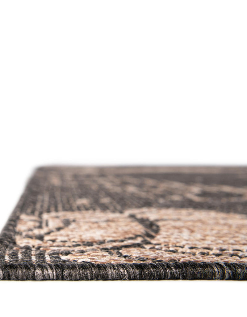 Seaside Haven Rugs Collection Area Rug - Wavecrest Rectangle Black lifestyle 13