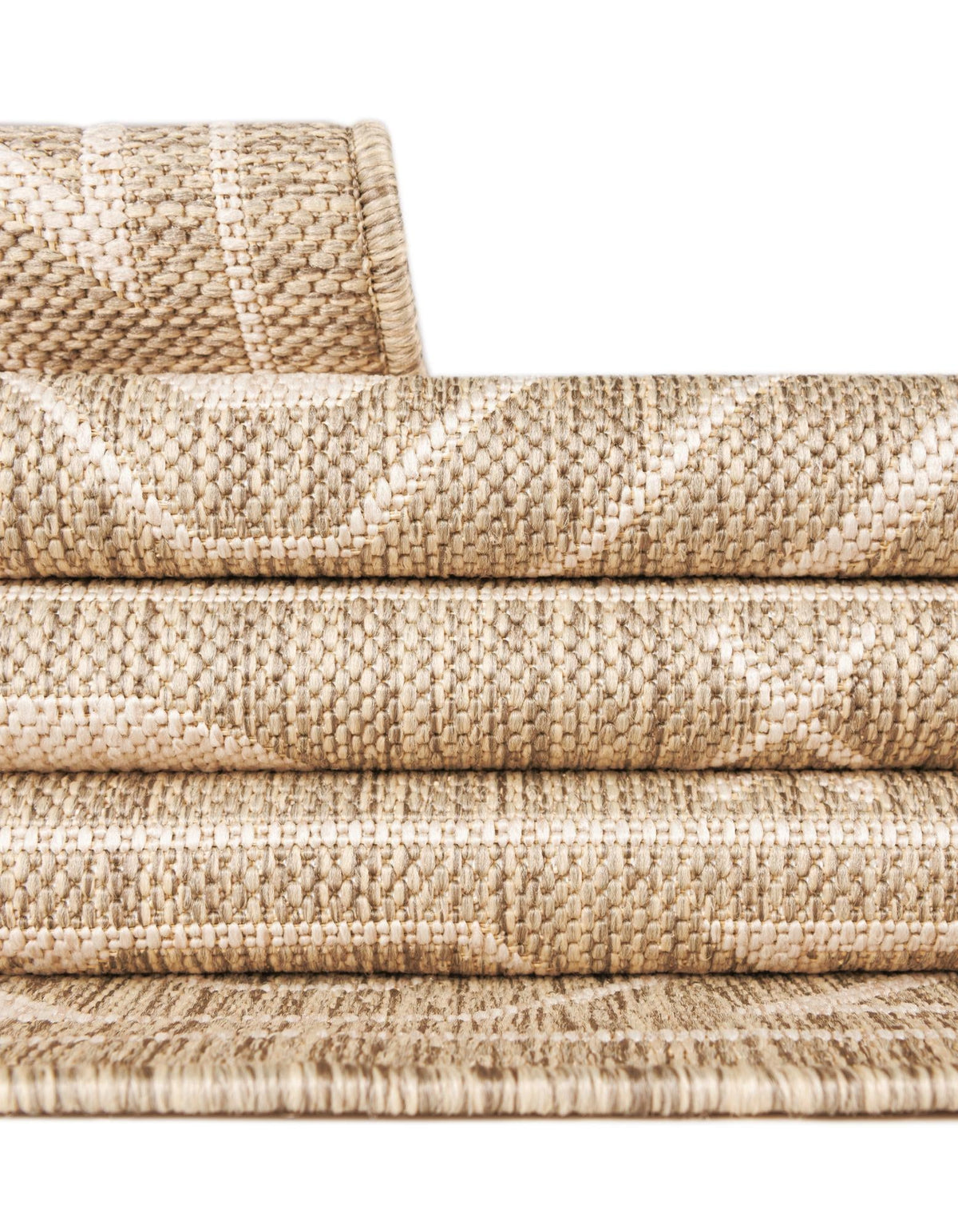 Mesa Oasis Rugs Collection Area Rug - Sundown Round Taupe lifestyle 105